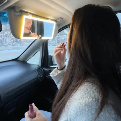 LuxeMirror – Der perfekte Make-up-Spiegel für dein Auto
