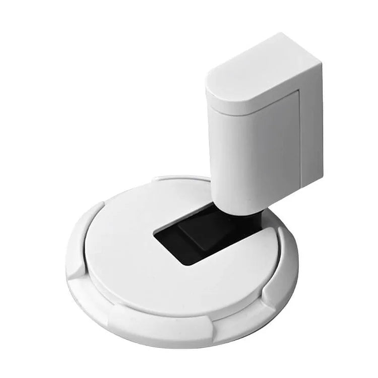 Mekanisk gulvdørstopper for sikker dørkontrol | Elegant design med holdbar konstruktion | Nem installation inkl. hardware | 1+1 GRATIS | DoorMate