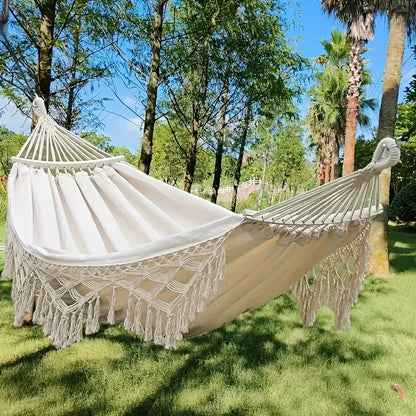 Tusheng Bohemian Hangmat – Relaxen in Kleur en Comfort