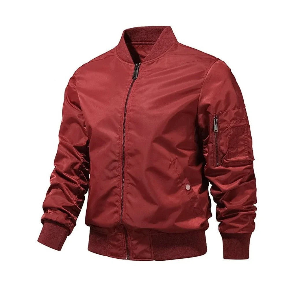 Licht & Trendy Heren Bomberjack voor de Herfst – Hector