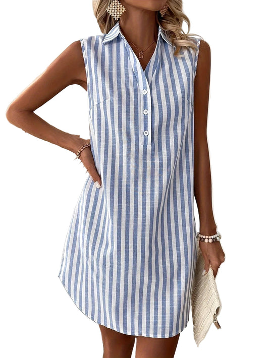 Frenzi | Striped Comfort Dress