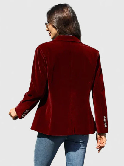Fiadh | Heritage Velvet Blazer