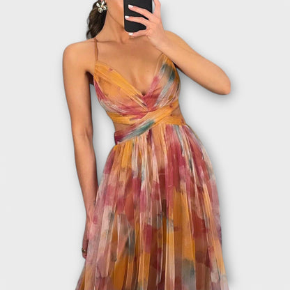 Annai Maxi Kleid aus Strick - Elegant und Formend