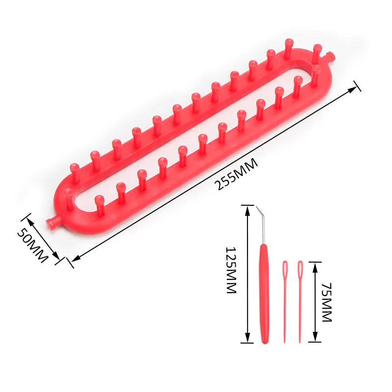 Needle-Free Knitting Loom – Easy, Portable Crafting for Everyone