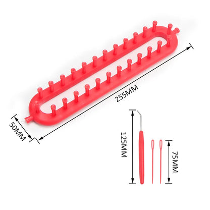 Needle-Free Knitting Loom – Easy, Portable Crafting for Everyone