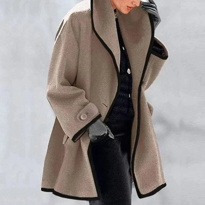 Liora Abrigo Largo Mujer | Chaqueta de Invierno con Estilo Clásico
