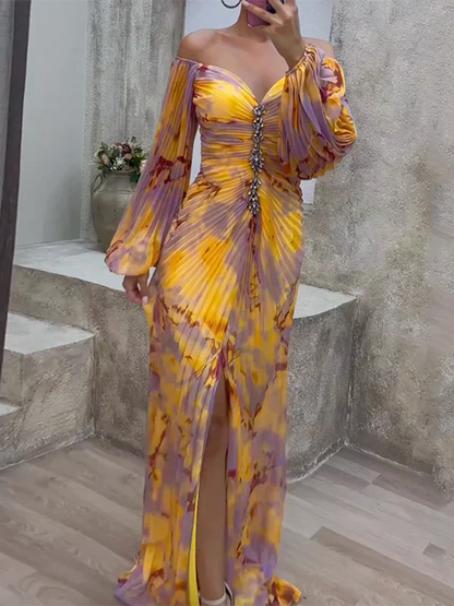 Elegantné šaty s V-výstrihom