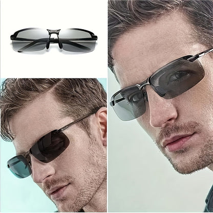 Luminexx Photochrome Zonnebril | Zelftintend & Stijlvol | Voor Dag & Nacht | Elegante Allround Bescherming