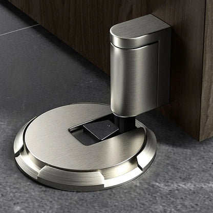 Mekanisk gulvdørstopper for sikker dørkontrol | Elegant design med holdbar konstruktion | Nem installation inkl. hardware | 1+1 GRATIS | DoorMate