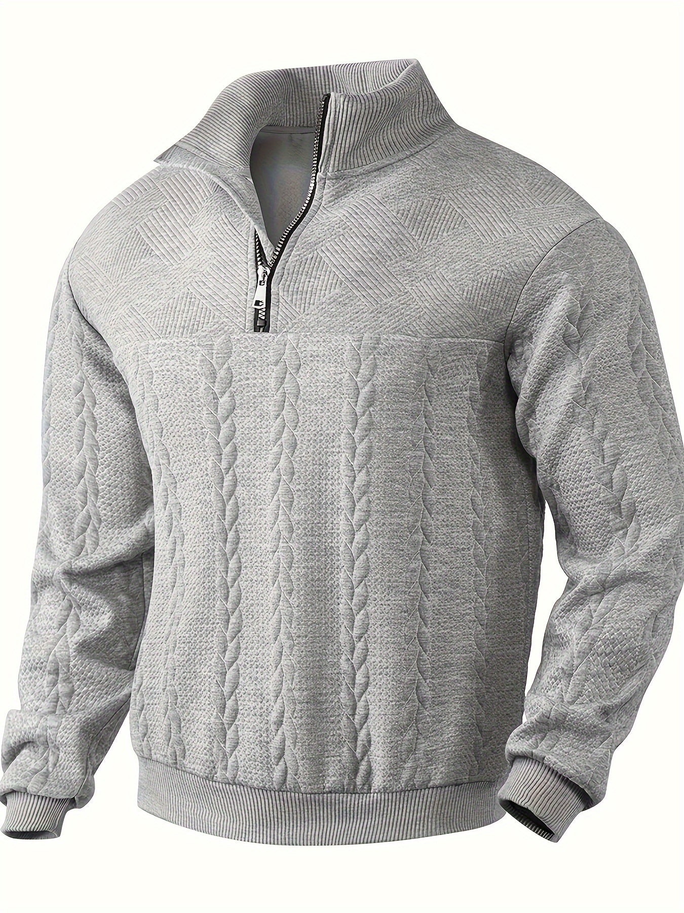 Duval Paris™ | Pull vintage élégant avec fermeture éclair