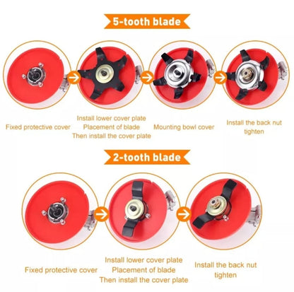 WeedCrusher™ – Ensemble de disques désherbeurs amphibies - Science Factory FR