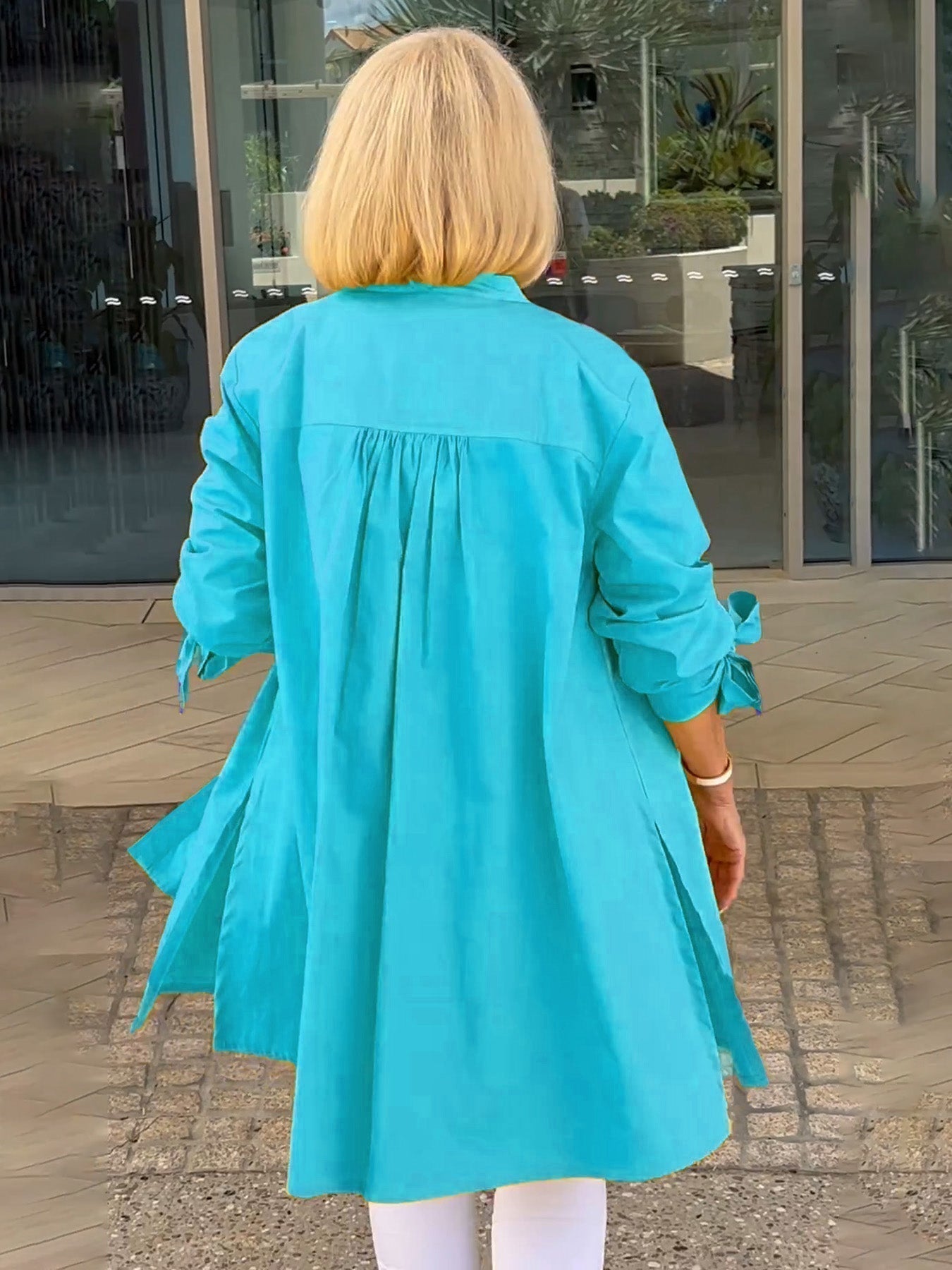 Liora™  |  Long Button-Up Shirt Jacket (Today only: Buy 1, Get 1 Free!)