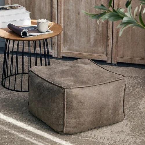 Zitzak Hoes Suède Stof 100cm Loungestoel Woonkamer Slaapkamer Wasbaar Modern | Restfield