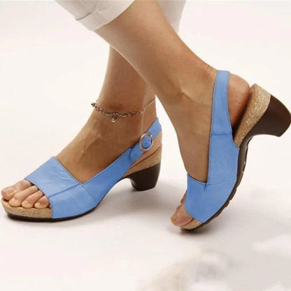 Marley | Elegant Orthopedic Heeled Sandals