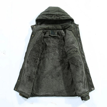Tom Hollinger | Kapuzenjacke mit Sherpa-Futter