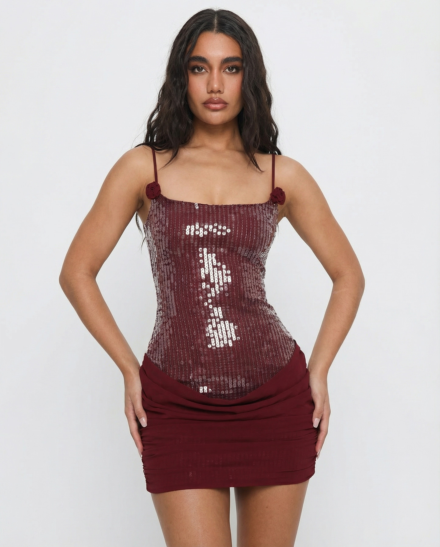 Sequin Mini Dress— Sparkling, Compact Shine