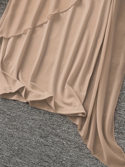 Maren - Elegante Abito Midi Senza Maniche