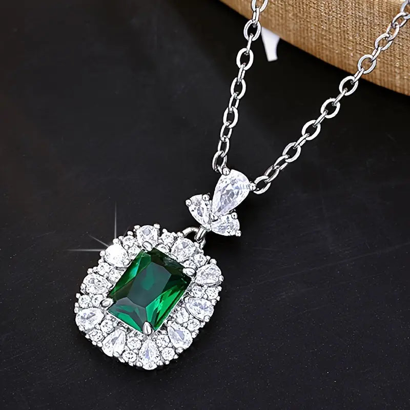 Collana Gisela Pietra di Smeraldo