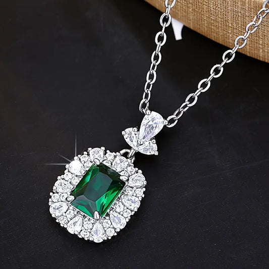 Collana Gisela Pietra di Smeraldo