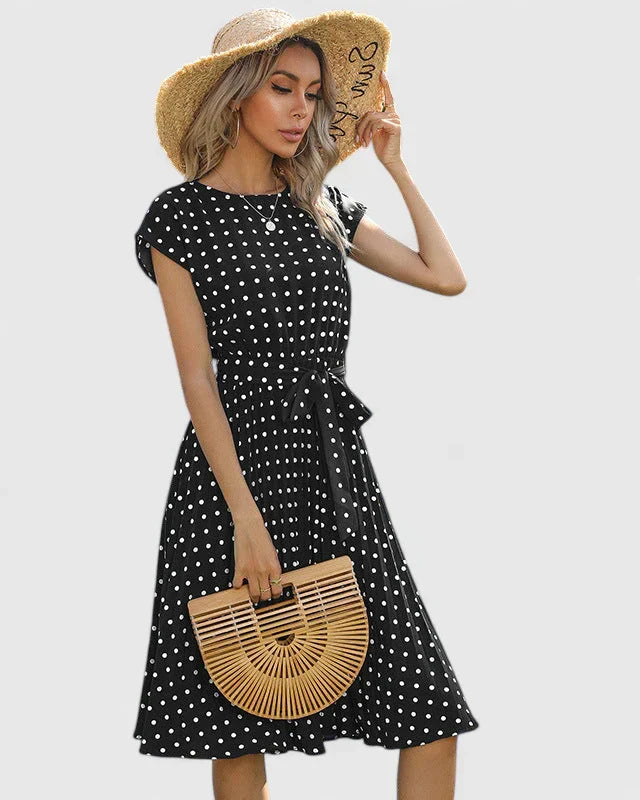 Robe Élégante Femme – Style Sophistiqué Confortable Pour Travail Et Soirée