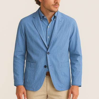 Linen Blazer Jacket