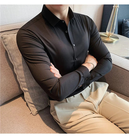 Havspärla® Collection - Elastic & Seamless Shirts for Men