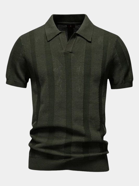 DUVAL PARIS™ | POLO EN MAILLE ÉLEVÉE