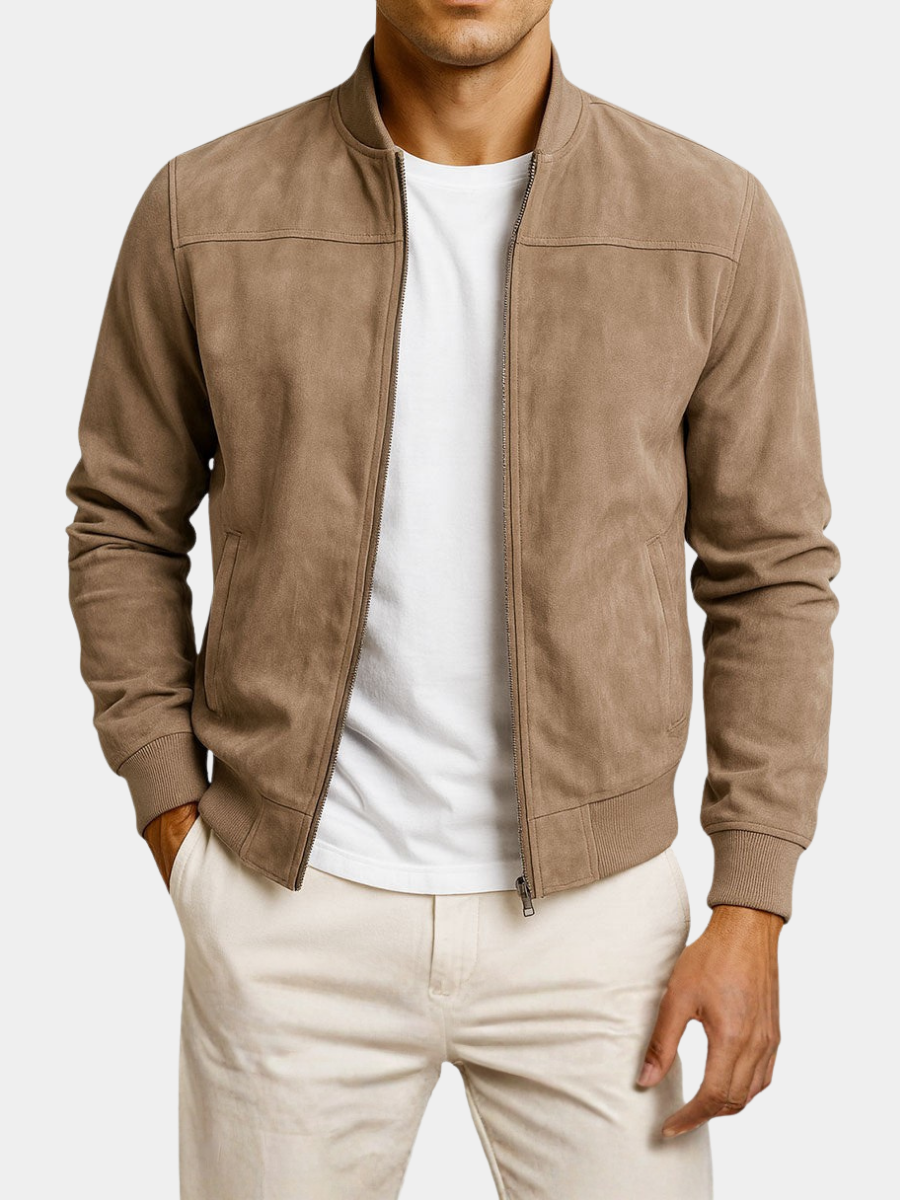 Mateo | Chaqueta de ante para hombre