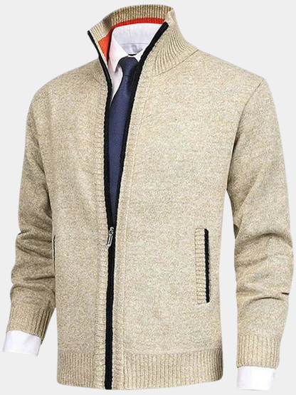 DUVAL PARIS™ | CARDIGAN HOMME À MANCHES LONGUES