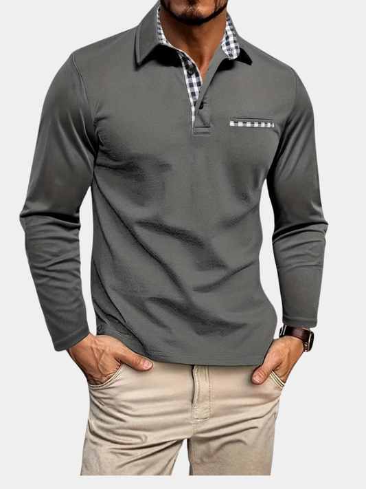 DUVAL PARIS™ | POLO À MANCHES LONGUES