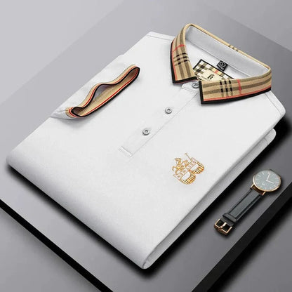 Owen | Minimal Classic Button Polo Shirt