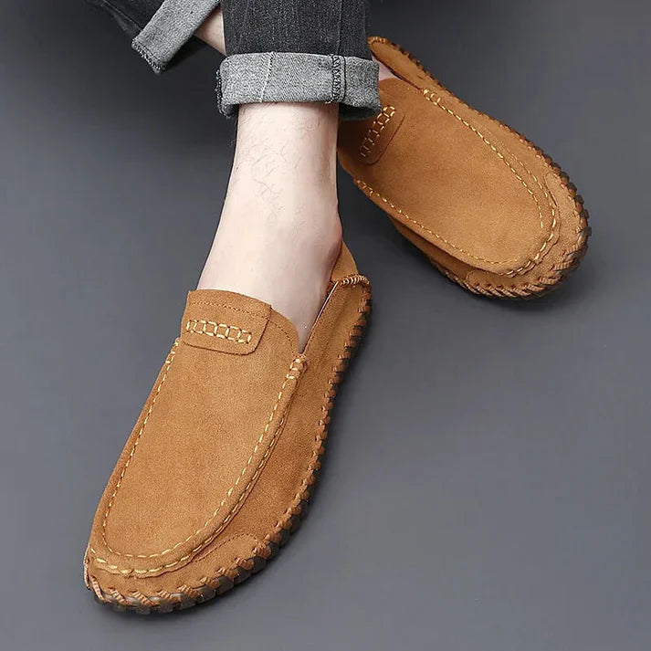 Moretti Roseville Suede Loafers
