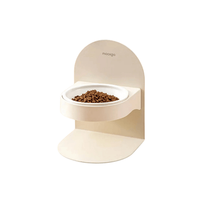 Adjustable Ceramic Pet Bowl | Magnetic Base - Ergonomic & Stylish Design