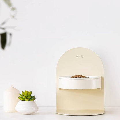 Adjustable Ceramic Pet Bowl | Magnetic Base - Ergonomic & Stylish Design