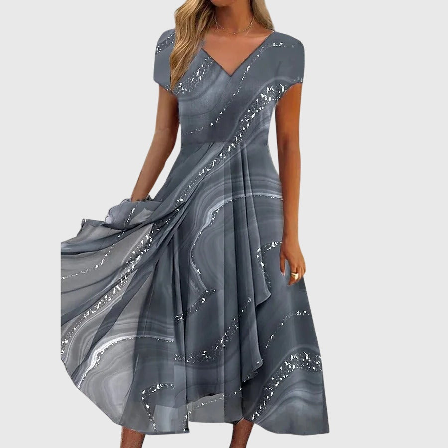 Clara | Flowing Midi Dress