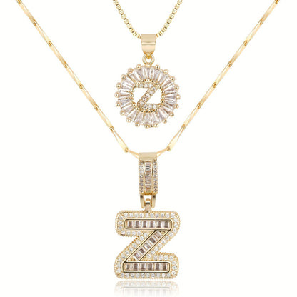 GemLetter Ketting - Initiaal Hanger met Luxe Glans