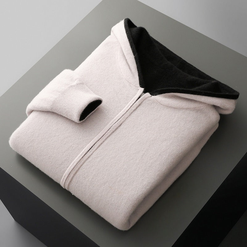 MICHEL - HOODIE EN LAINE