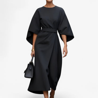 Asymmetrisches Kleid mit modernem und elegantem Schnitt Damen