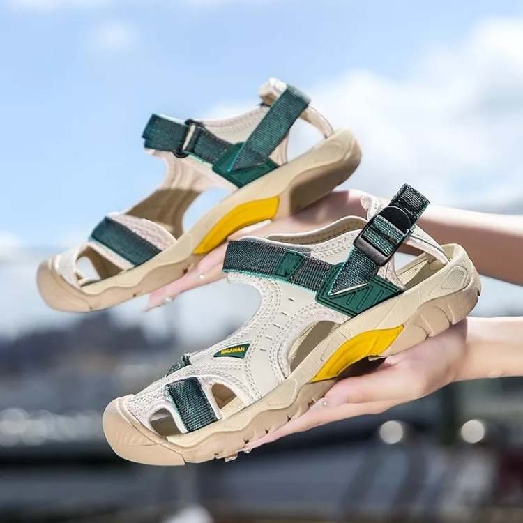 Unisex Outdoor Sandalen met Dempende Zool en Verstelbare Bandjes