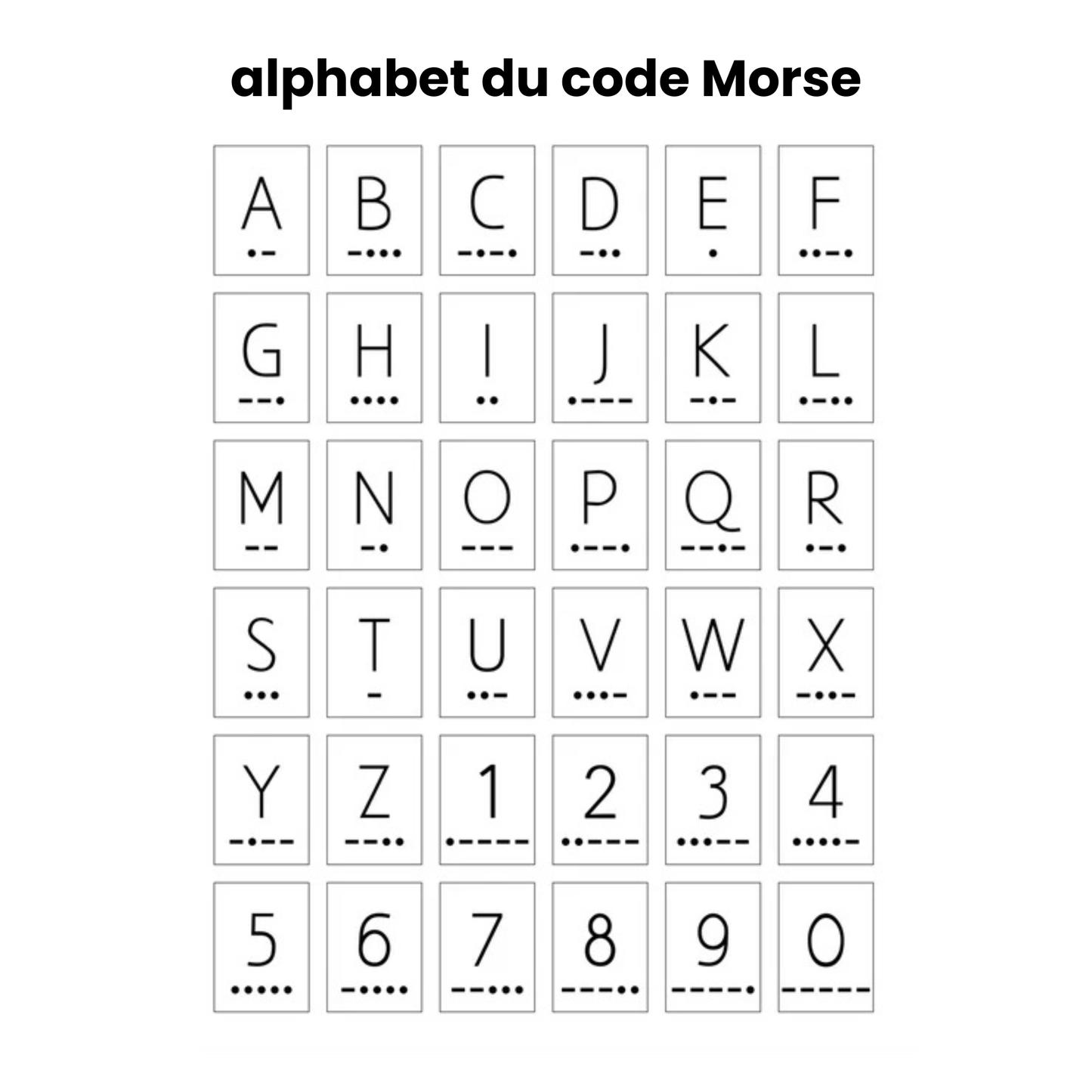 Code Morse Collier