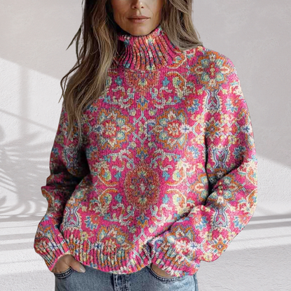 Annabelle | Maglione a Collo Alto Fantasia