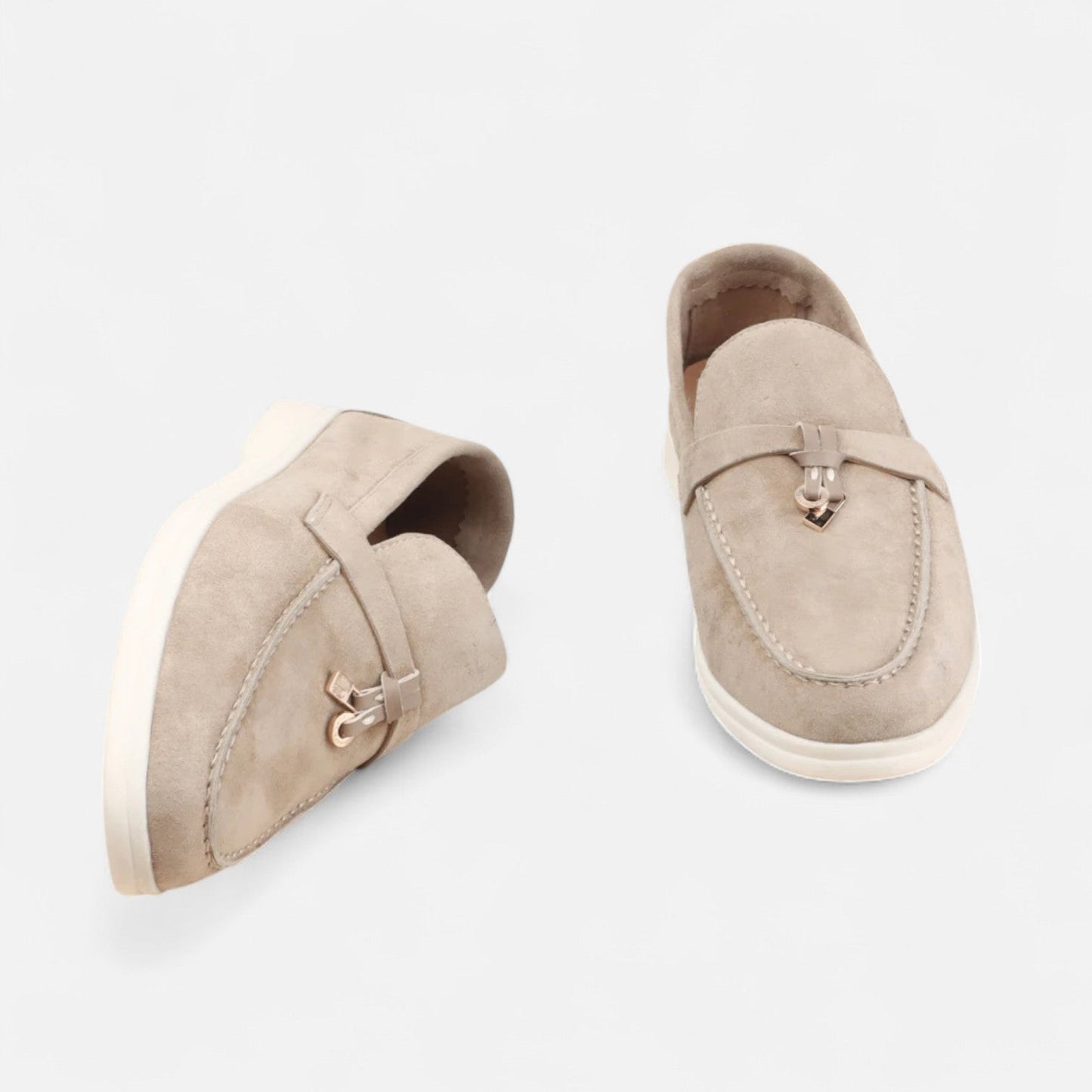 Mocassins Homme en Suède Premium – Semelle Plate, Élégance Décontractée pour l’Hiver