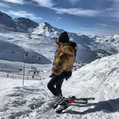 Women's Cropped Ski Jacket | Stylish