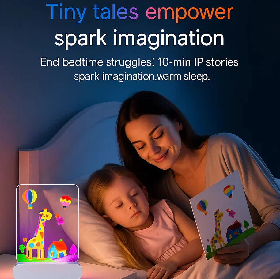 LED DrawingLight™ – Creative Wall Art Night Light for Kids with Glow Pens