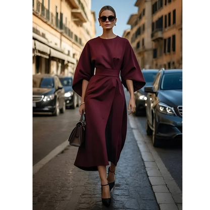 Aurora | Damen Bequemes Sommerkleid | Maxi Kleid