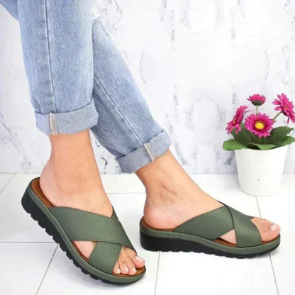 Aylin | Damen Sandalen Flach Reise Alltag Stil