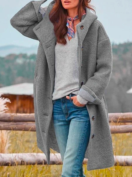 Audrey – Stylová outdoorová bunda s knoflíky