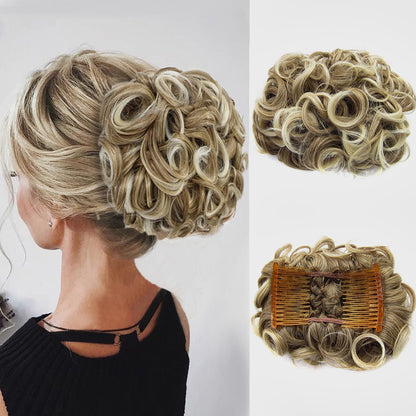 Krullende Knot Hairextension – FluffyFix