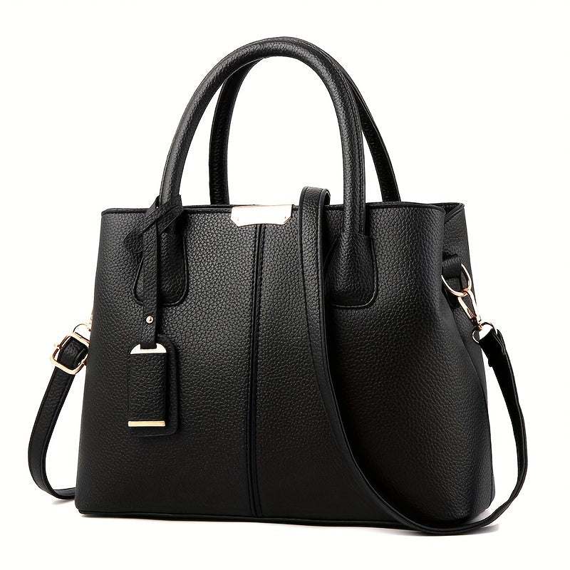 Jeanne – Sac à main en cuir structuré avec bandoulière femme
