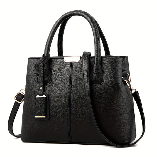 Jeanne – Sac à main en cuir structuré avec bandoulière femme